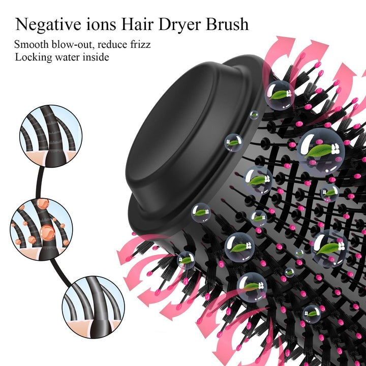 3-in-1 Hot Air Brush & Styler –Smooth, Shine, and Volume in Minutes
