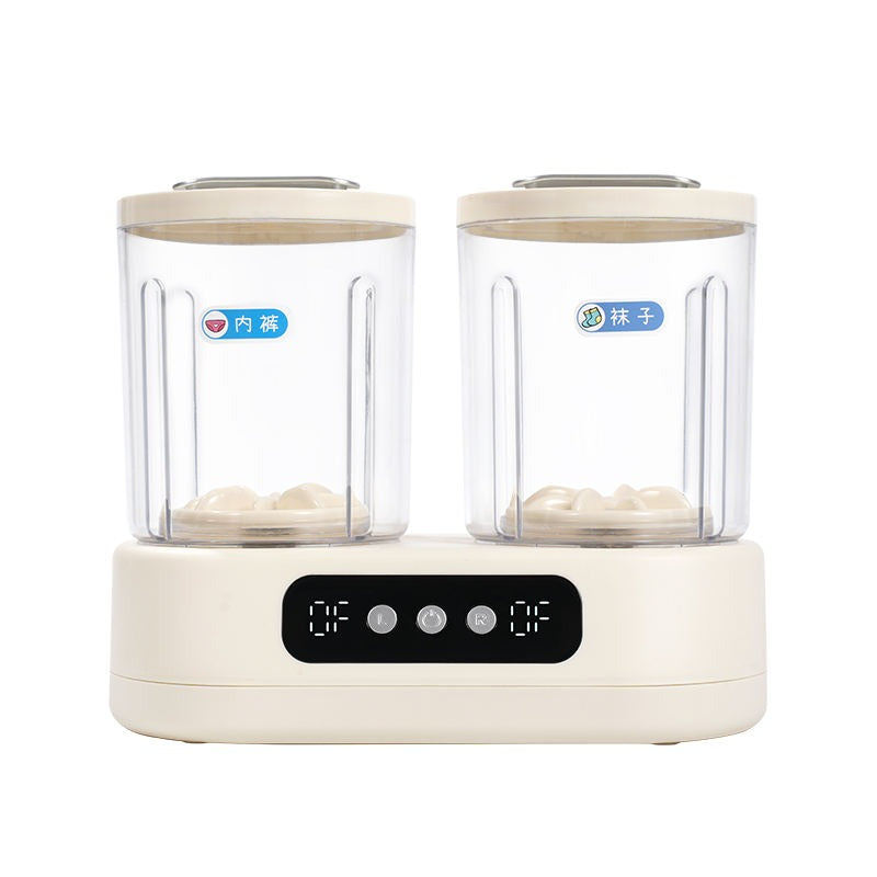 Mini Portable Washing Machine - 3L Dual Tub Compact Washer for Socks & Underwear