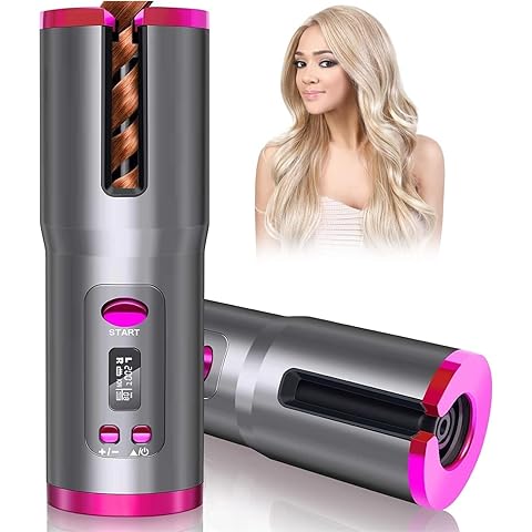 Viral Magic Hair Curler – Wireless Automatic Curling Iron for Perfect Curls | Fast Delivery in KSA