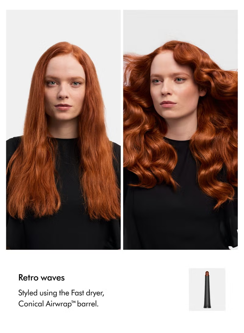 Airwrap™ i.d. multi-styler and dryer Straight+Wavy | Amber silk 308F T1 T2 Amber silk