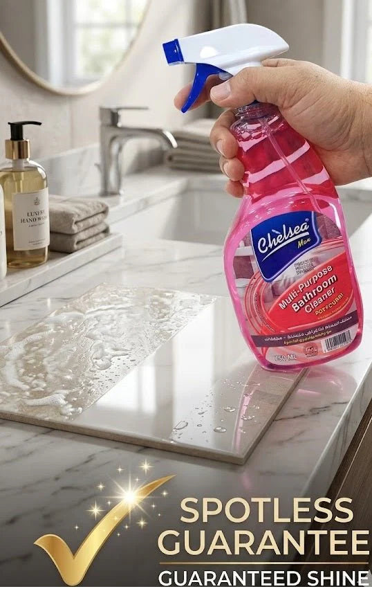 Chelsea Max Multi-Purpose Bathroom Cleaner Spray – Deep Stain Remover & Sparkling Shine