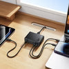 Hoco 6-in-1 Fast Charging Station – Desktop Power Hub for Laptop, Tablet & Mobile