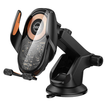 The Hoco HW34 Center Console Wireless Charging Car Holder